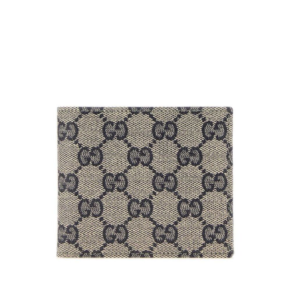 Gucci Men Gg Canvas Gucci Essence Classic Wallet